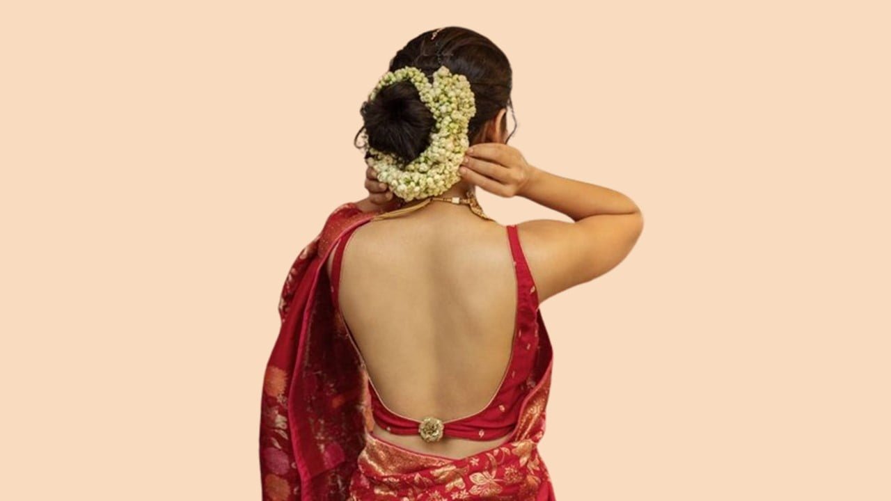 backless blouse designs