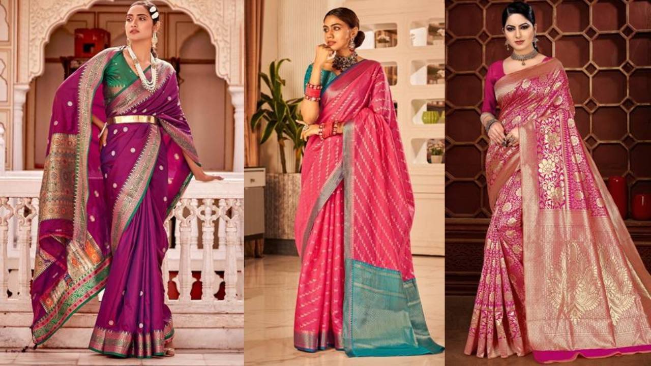 Silk Saree Design : बनारसी साड़ियों के बेस्ट कलेक्शन आपको देंगे ट्रेडिशनल लुक