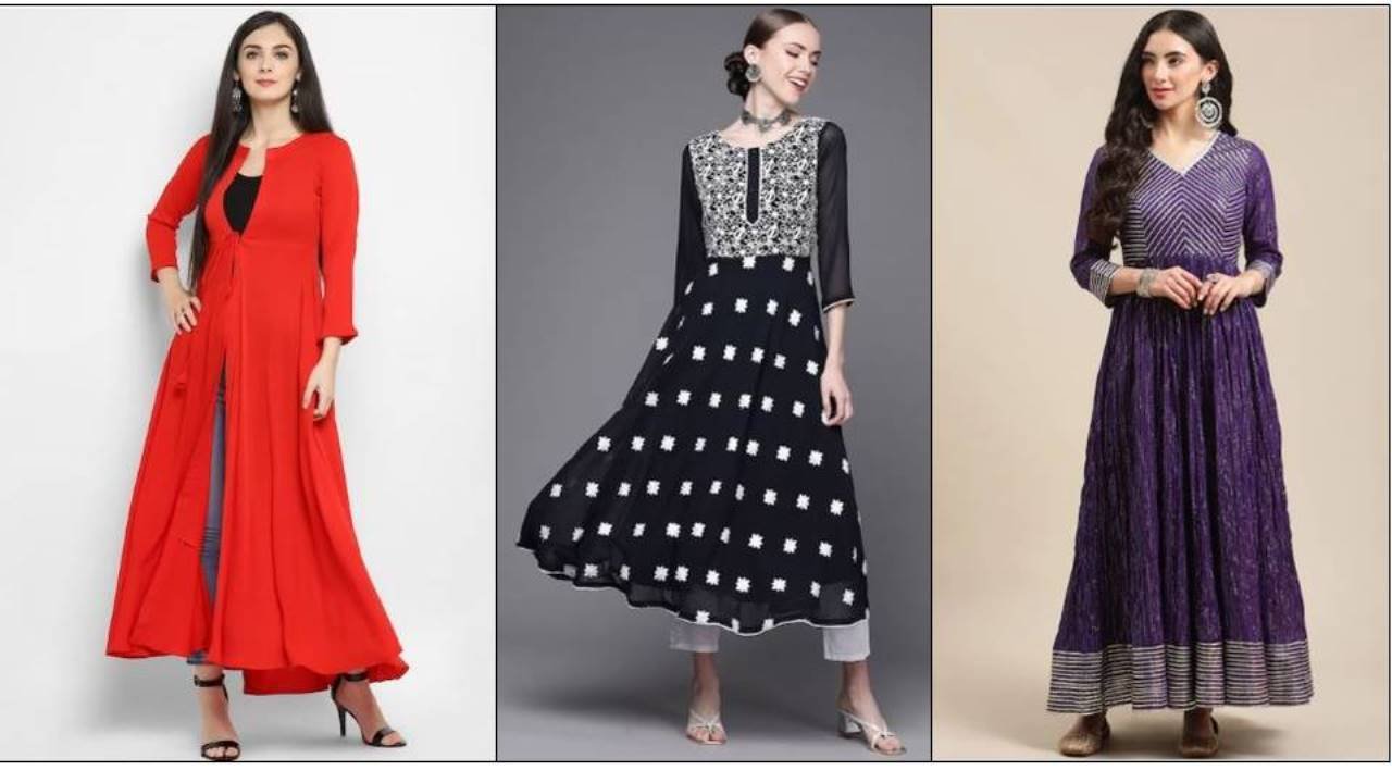 Women Anarkali Kurta : मनचाहा लुक पाने के लिए पहनें ये खूबसूरत अनारकली कुर्तियां, देखें डिजाइन