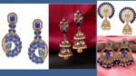 Blue Earrings Design : देखें ब्लू कलर का शानदार इयररिंग्स डिजाइन