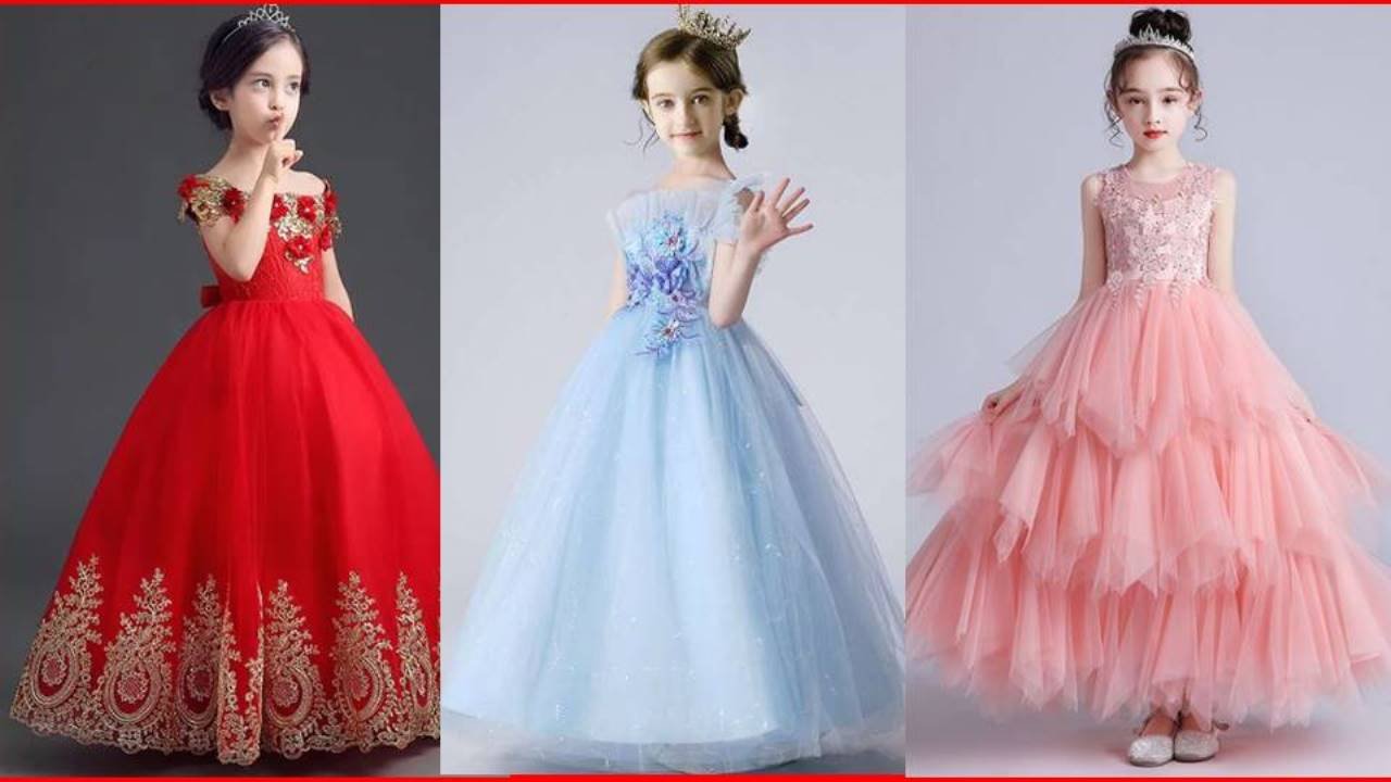 Girls Gown Collection : नन्हीं परियों की ये ड्रेस है बेहद खूबसूरत और आकर्षक, देखें डिजाइन