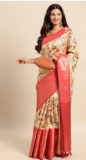 Traditional Saree Design :  ट्रेडिशनल और एलिगेंट लुक के लिए पहनें ये खूबसूरत साड़ियां