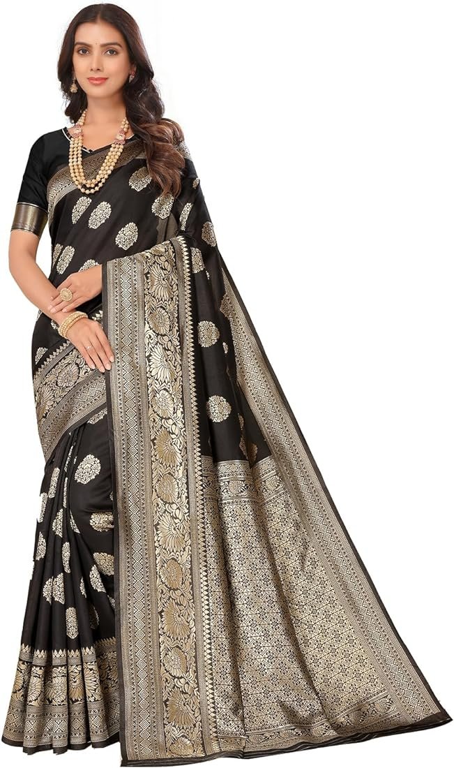 Black Saree Collection : ब्लैक कलर की ये बेहद आकर्षक साड़ियाँ आपको देंगे परफेक्ट लुक