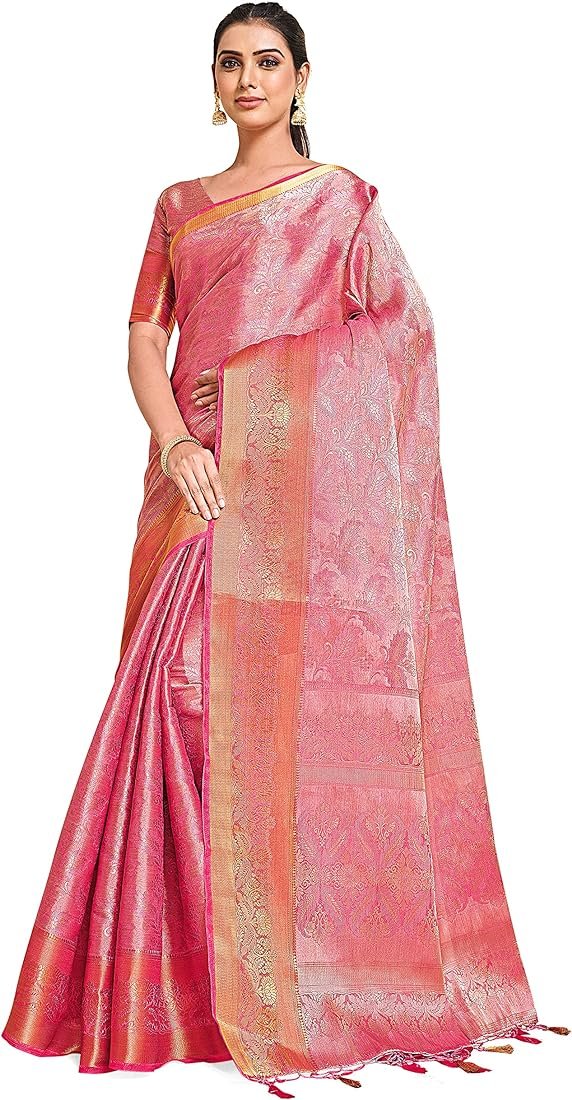 Kanjivaram Silk Saree : त्योहारों पर पहनने के लिए बेस्ट है ये कांजीवरम सिल्क साड़ी, देखे डिज़ाइन्स