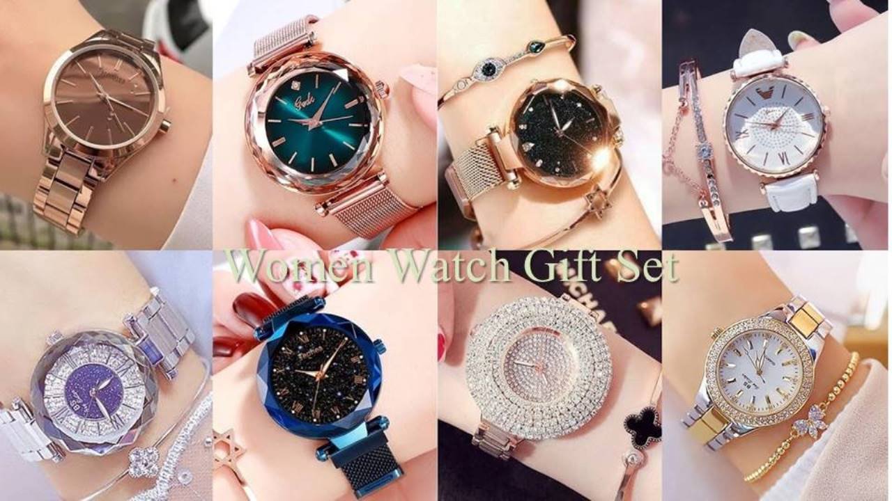 Women Watch Gift Set : शादी की सालगिरह पर पत्नी को गिफ्ट करें ये शानदार घड़ी, देखें डिजाइन