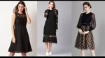 Black Dress Design : मॉडर्न और एलिगेंट लुक पाने के लिए पहनें ये खूबसूरत ब्लैक ड्रेस