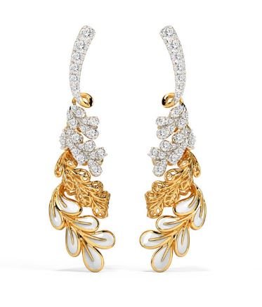 Diamond Earrings Design : अपनी वाइफ को गिफ्ट करें ऐसी खूबसूरत डिजाइन वाली डायमंड ईयररिंग्स