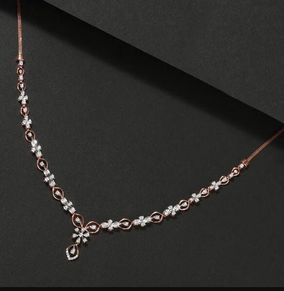 Diamond Necklace Design : स्टनिंग लुक पाने के लिए पहनें ये खूबसूरत डायमंड नेकलेस, देखें डिजाइन