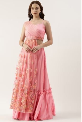 Lehenga Choli Design : परी जैसा प्यारा लुक पाने के लिए शादी फंक्शन में पहनें ऐसे खूबसूरत लहंगा चोली