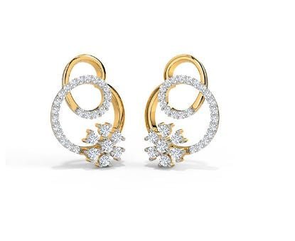 Diamond Stud Earrings : देखें स्टनिंग और क्लासि लुक वाले डायमंड स्टड इयररिंग्स कलेक्शन