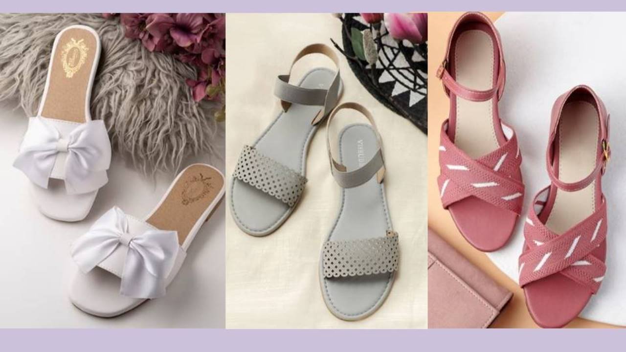 Women Flats Collection : देखें रोजाना पहनने वाले खूबसूरत फ्लैट सैंडल्स के बेहतरीन डिजाइन