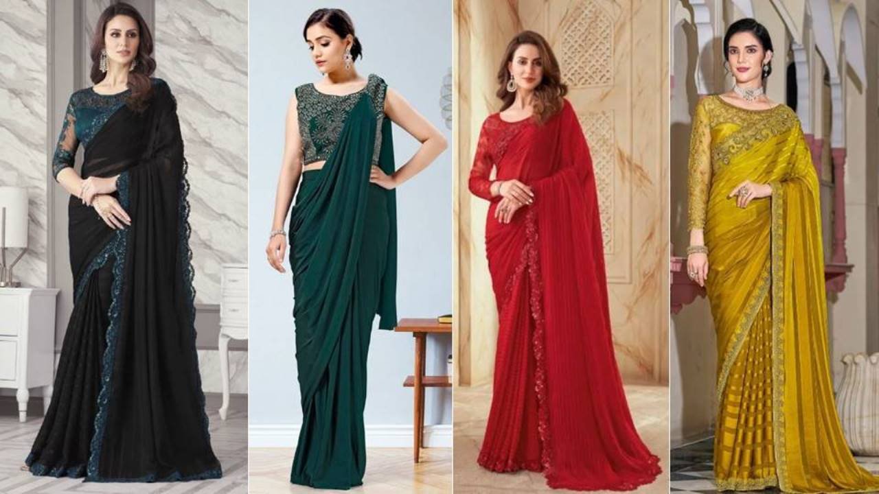 25 से 40 वर्ष की महिलाओं के लिए बेस्ट Fancy Saree Collection
