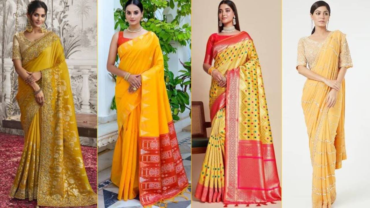 Yellow Silk Saree : पीले रंग की ये साड़ियां हर मौके के लिए हैं बेहद खास, देखें डिजाइन