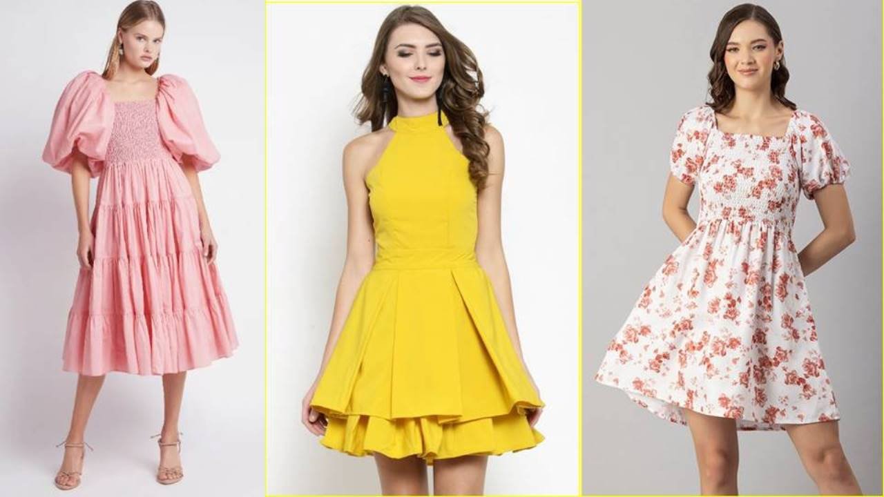 Women Short Dress : खूबसूरत डिजाइन वाली यह शॉर्ट ड्रेस आपको देगी क्लासी लुक