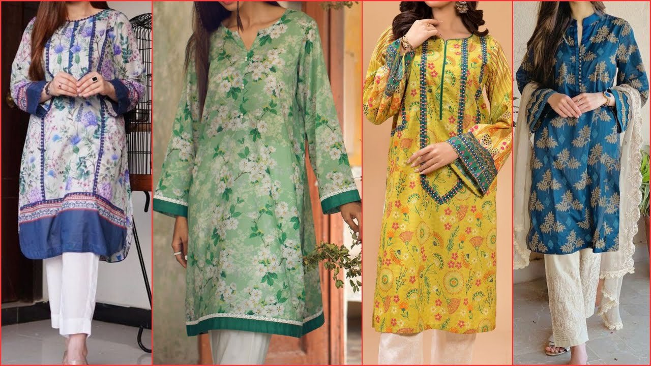 ये खूबसूरत फ्लोरल प्रिंटेड कुर्ती देंगी आपको कूल लुक, देखें Printed Kurti Design