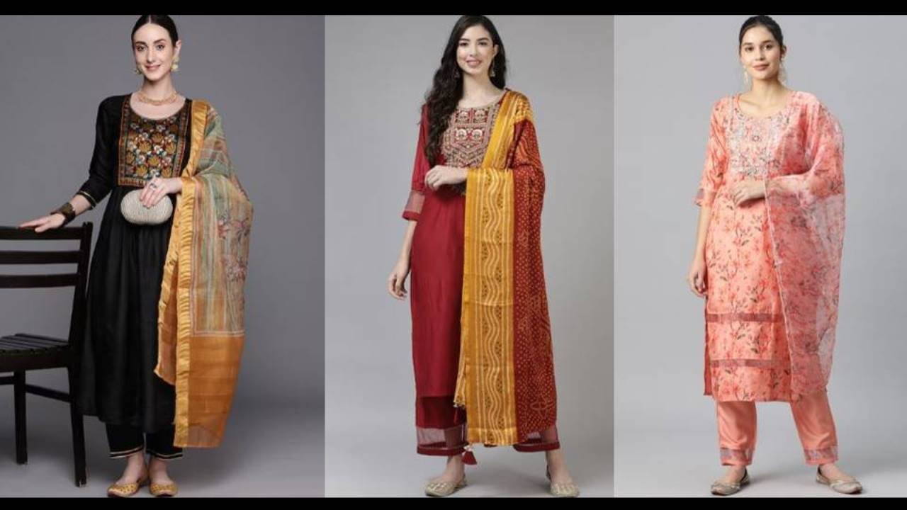 Women Kurta Set : महिलाओं के लिए शानदार और आकर्षक डिजाइन वाले कुर्ता सेट