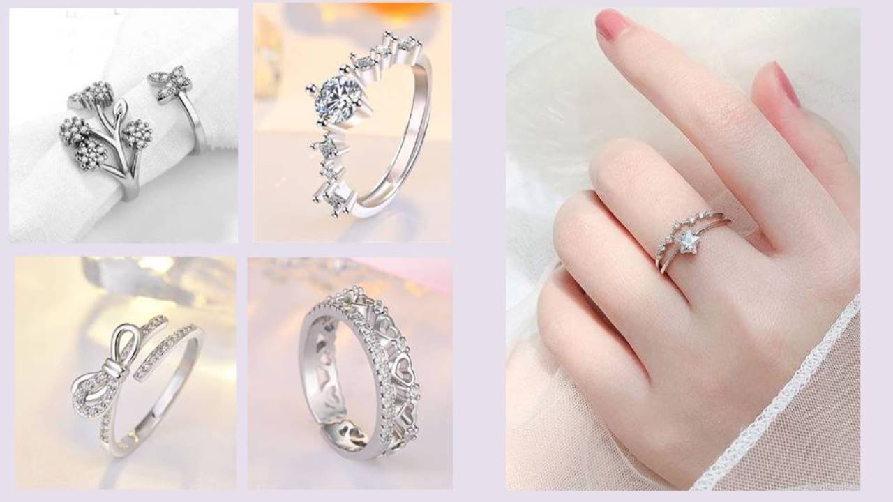 Silver-Plated Ring : अट्रैक्टिव लुक पाने के लिए ट्राई करें ये खूबसूरत डिजाइन वाली रिंग