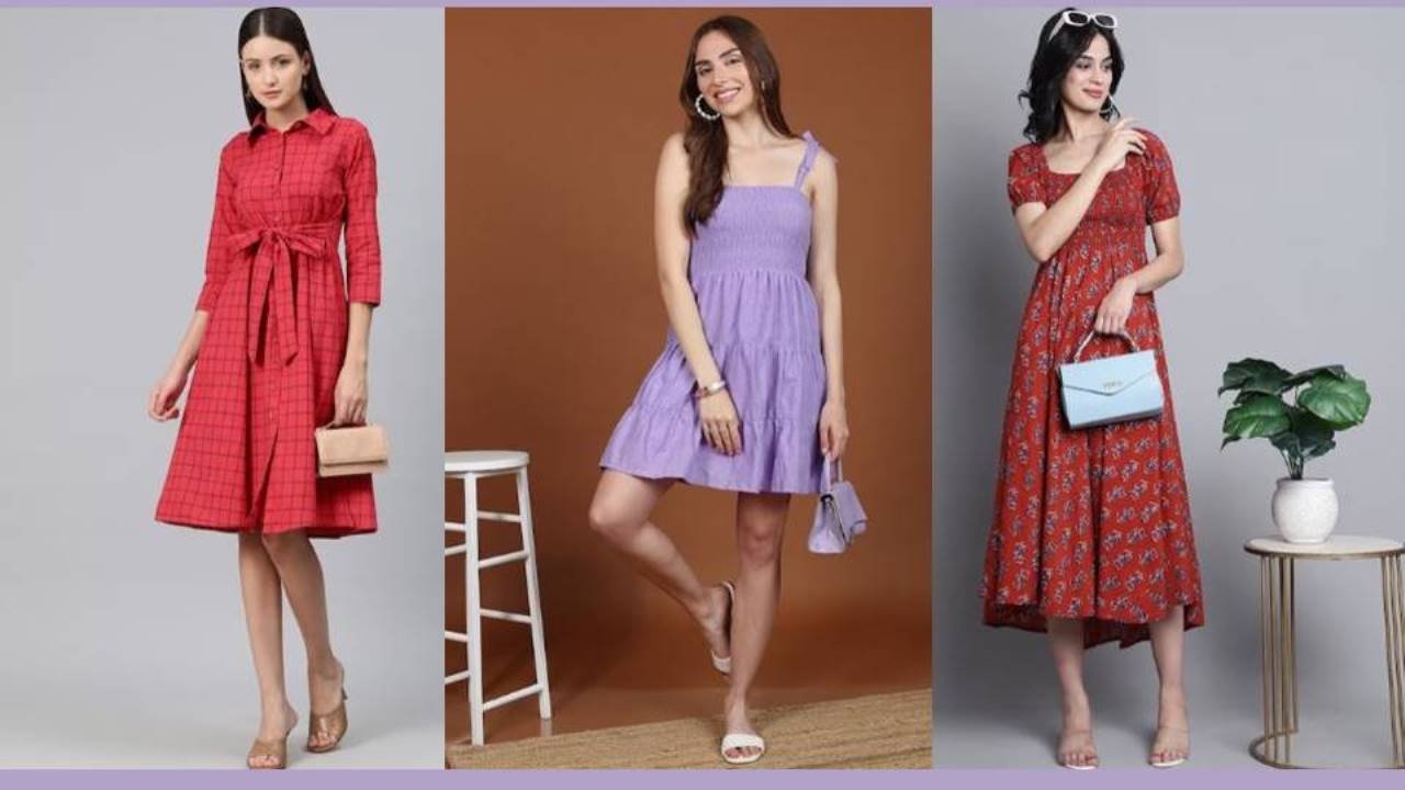 Cozy Dress Collection : आउटिंग के लिए बेस्ट है ये कूल और क्लासी लुक वाली ड्रेस, देखें डिजाइन