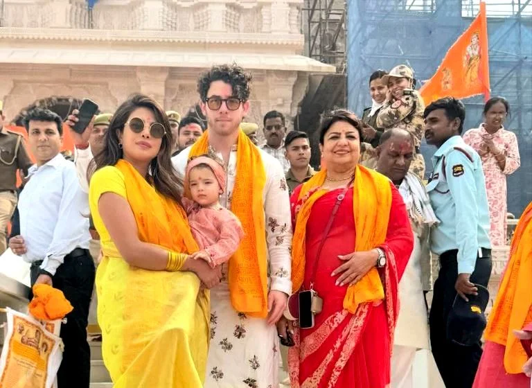 Priyanka Chopra reached Ayodhya