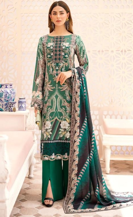 ईद के दिन के लिए परफेक्ट है ये हरे रंग का खूबसूरत पाकिस्तानी सूट, देखें डिजाइन