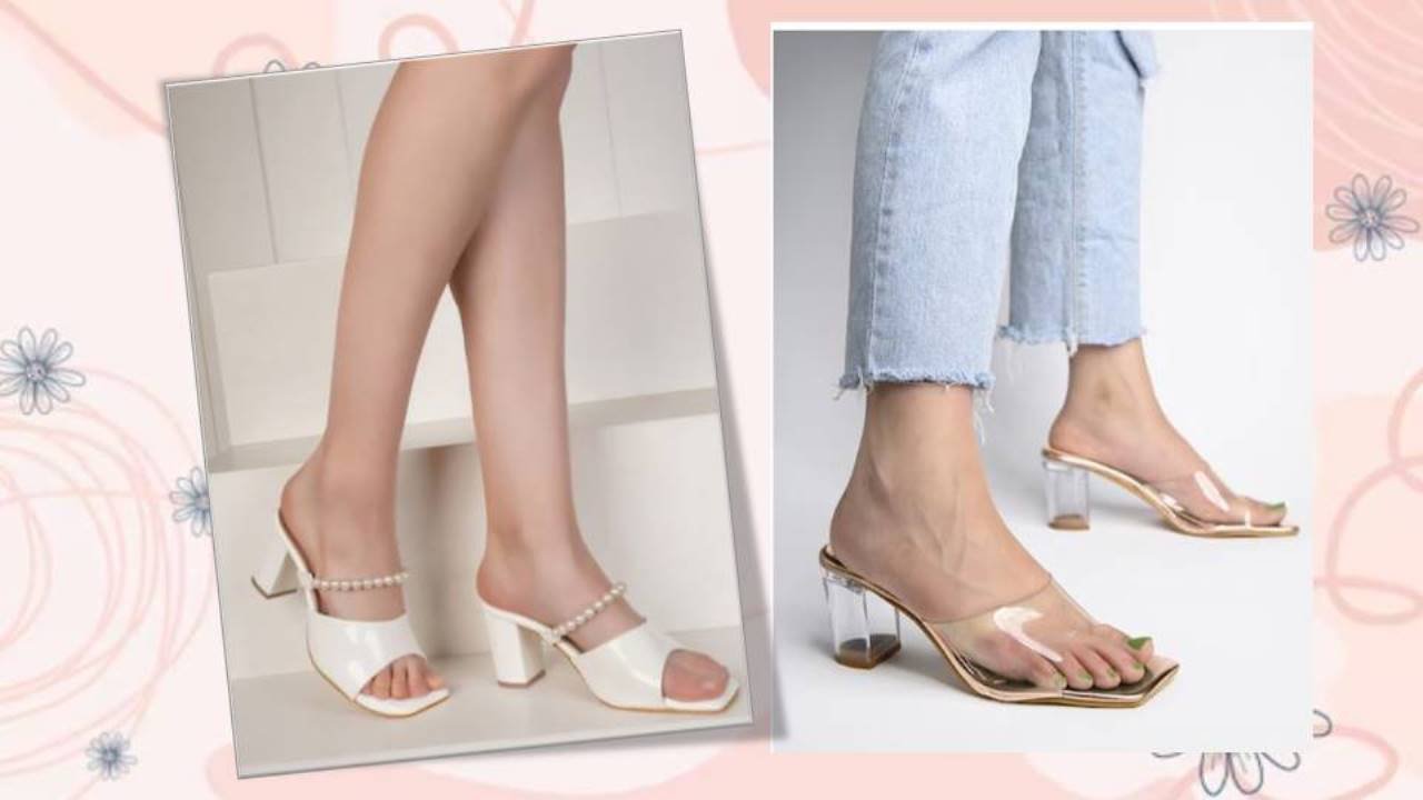 Women Block Heels : ये हाई हील सैंडल देंगे आपको क्लासी और मॉडर्न लुक