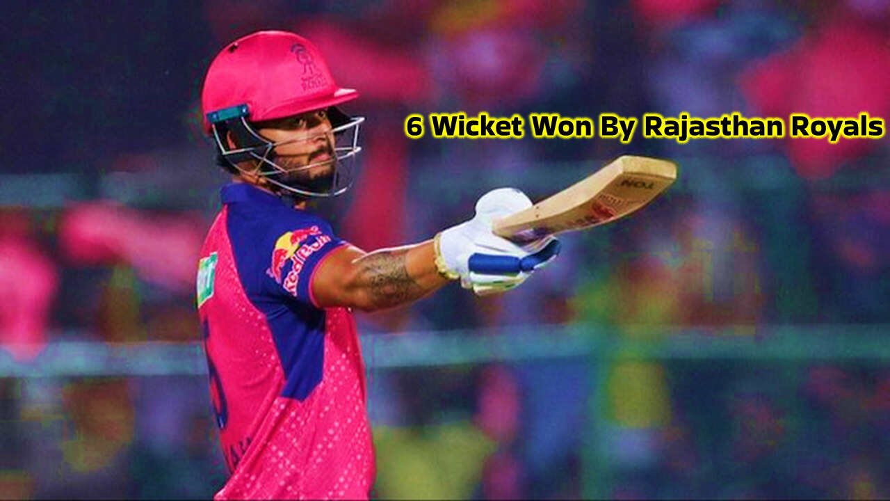 IPL2024 के 14वें मैच में राजस्थान रॉयल्स ने 6 विकेट से मुंबई इंडियंस को हराया