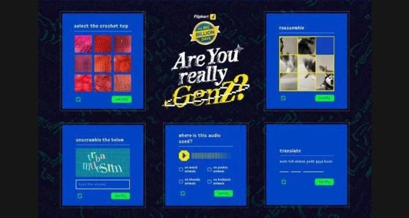 Flipkart का नया ‘Gen Z टेस्ट’ कैंपेन लॉन्च: Big Billion Days में ऑफर पाने के लिए देना होगा कल्चर एग्जाम