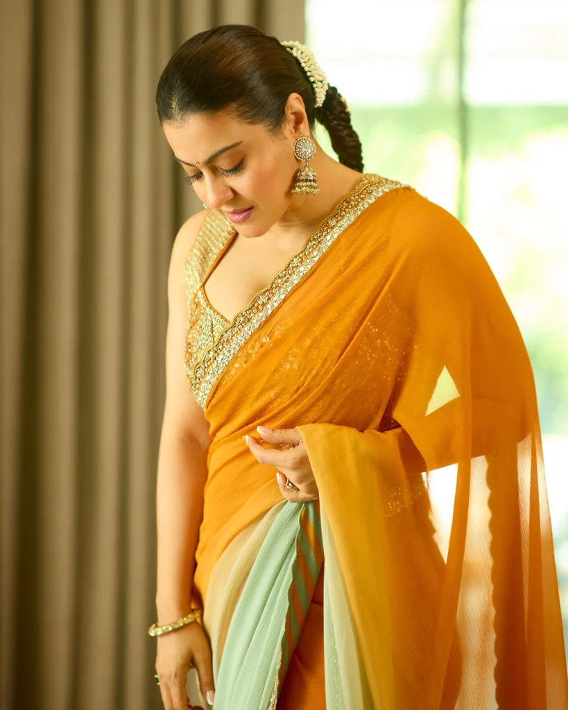 kajol saree